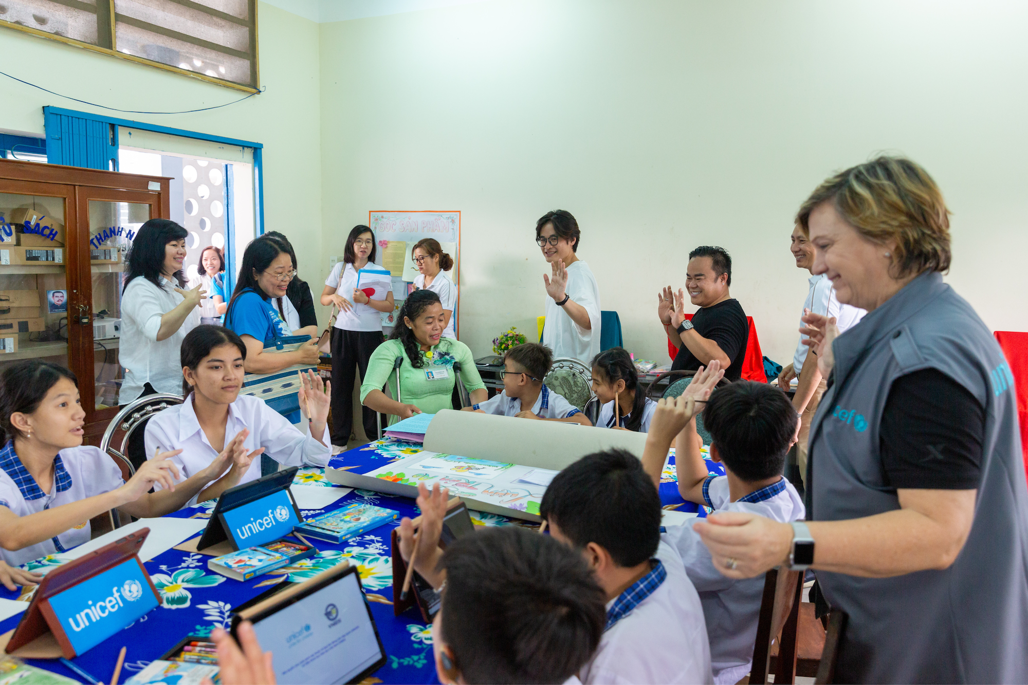 Mô hình 'Trường học thông minh ứng phó với biến đổi khí hậu' lần đầu triển khai tại Việt Nam