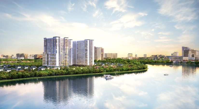 Phối cảnh dự &aacute;n Sunrise Riverside Nh&agrave; B&egrave;. Ảnh: Novaland