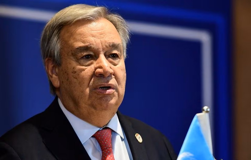 Tổng thư k&yacute; Li&ecirc;n Hợp Quốc Antonio Guterres. Ảnh: Reuters