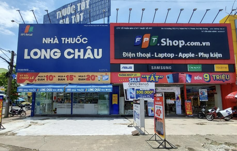 Long Ch&acirc;u v&agrave; FPT Shop l&agrave; 2 chuỗi b&aacute;n lẻ chủ chốt của FPT Retail.