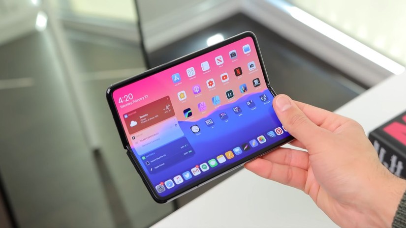 iPad m&agrave;n h&igrave;nh gập đầu ti&ecirc;n của Apple sẽ ra mắt v&agrave;o năm 2024