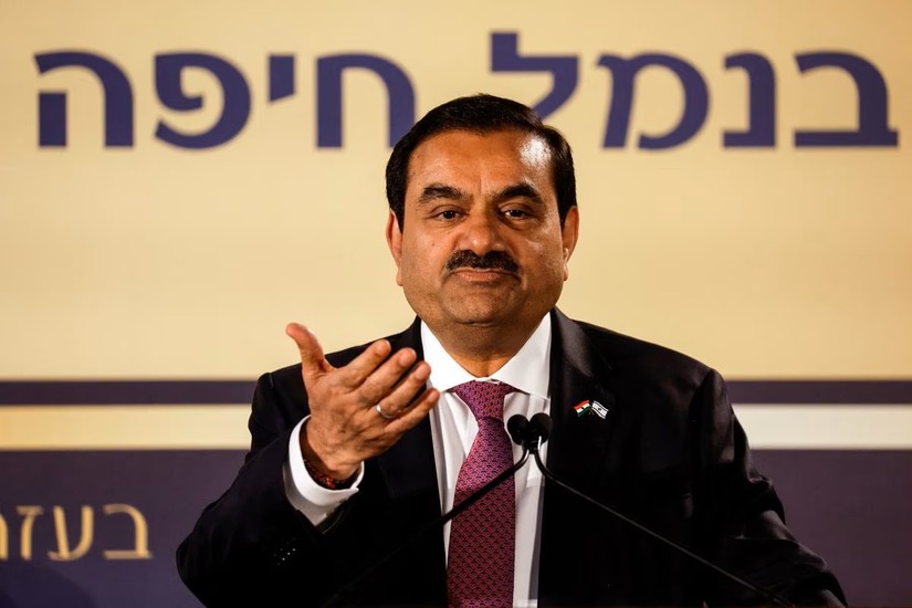 Tỷ ph&uacute; Ấn Độ Gautam Adani. Ảnh: Reuters