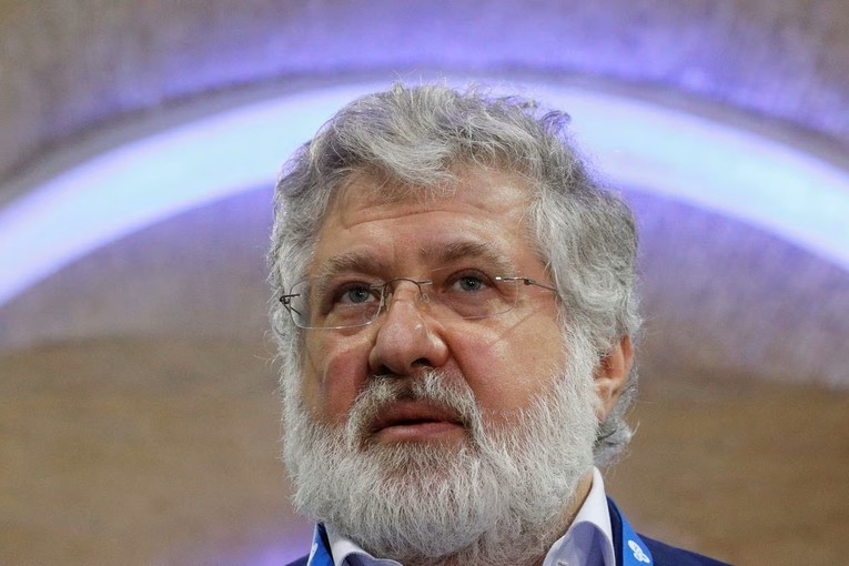 Tỷ ph&uacute; Ukraine Ihor Kolomoisky. Ảnh: Reuters