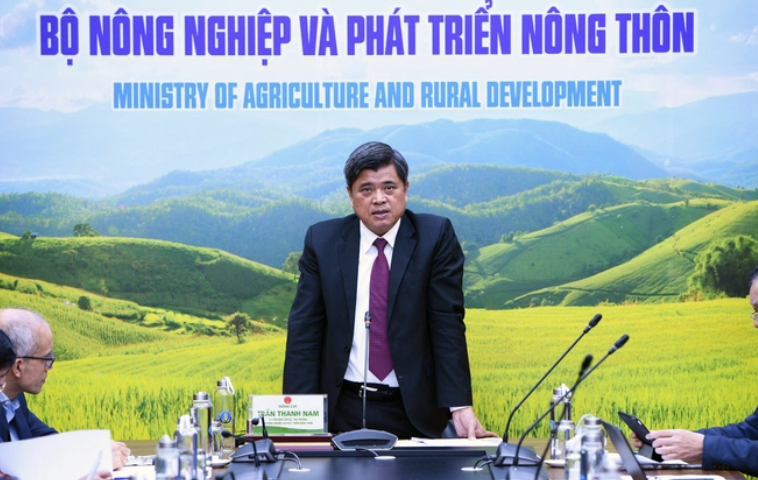 Thứ trưởng Bộ NN&amp;amp;amp;amp;PTNT Trần Thanh Nam