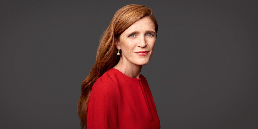 B&agrave; Samantha Power. Ảnh: Harper&amp;amp;amp;apos;s Bazaar