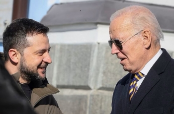 Mỹ báo trước cho Nga về chuyến thăm Ukraine của Tổng thống Biden