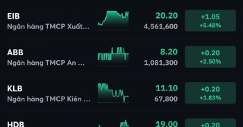 Khối ngoại tiếp tục bán ròng, EIB ngược dòng tăng mạnh