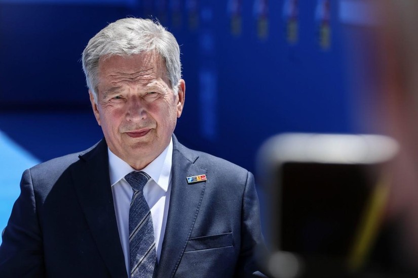 Tổng thống Phần Lan Sauli Niinisto. Ảnh: Bloomberg