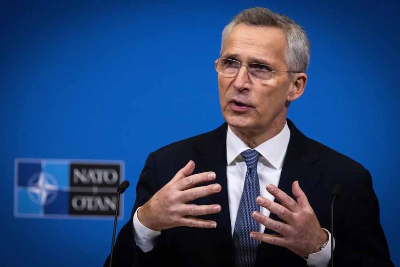 Tổng thư k&yacute; NATO Jens Stoltenberg. Ảnh: BQP Mỹ