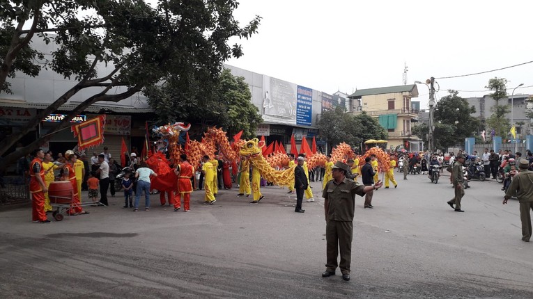 Lễ hội truyền thống Đ&igrave;nh - Ch&ugrave;a Gia Quất năm 2019. Nguồn: UBND phường Thượng Thanh.