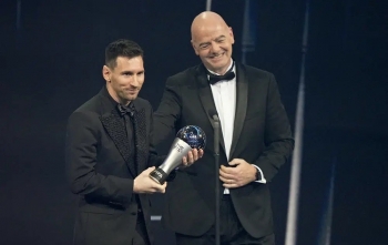 Messi thắng áp đảo tại FIFA The Best 2022