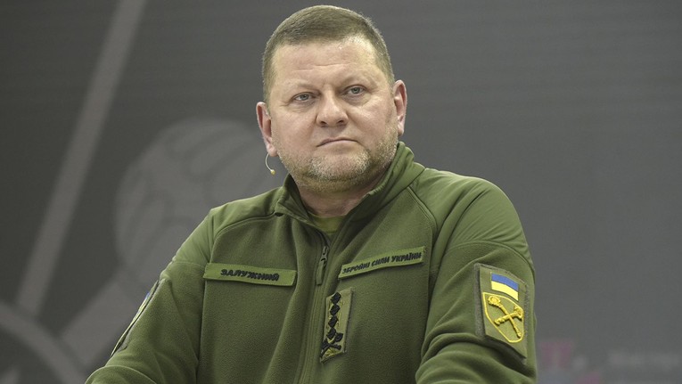 Tổng tư lệnh c&aacute;c lực lượng vũ trang Ukraine Valery Zaluzhny. Ảnh: AP