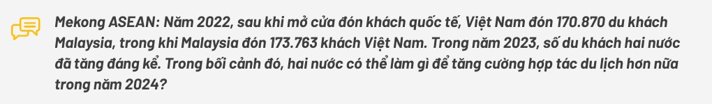 Đại sứ Malaysia Dato’ Tan Yang Thai: Hào hứng trải nghiệm trọn vẹn không khí Tết Việt