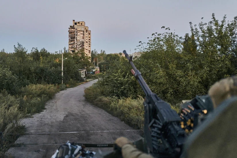 Qu&acirc;n đội Ukraine tại Avdiivka, Donetsk, Ukraine. Ảnh: AP