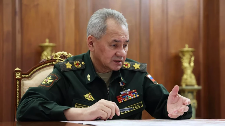 Bộ trưởng Quốc ph&ograve;ng Nga Sergey Shoigu. Ảnh: RIA Novosti