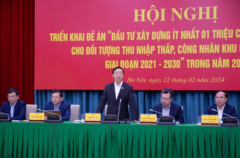 Đặt mục tiêu hoàn thành 130.000 căn hộ nhà ở xã hội trong năm 2024