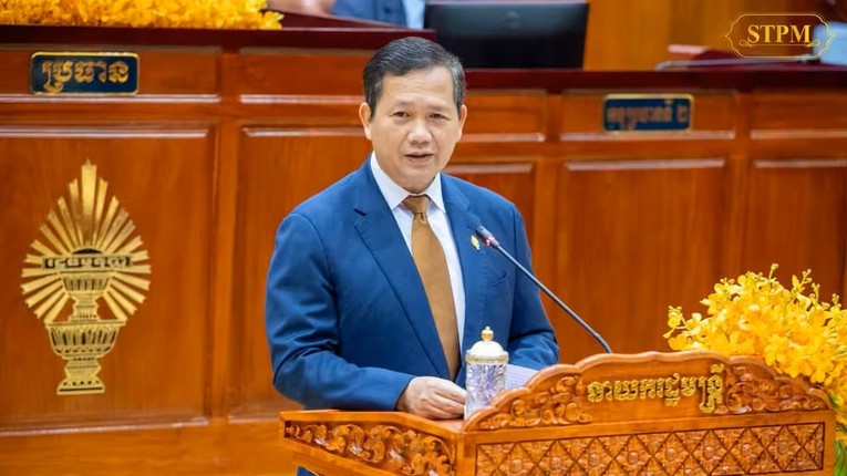 Thủ tướng Campuchia Hun Manet.