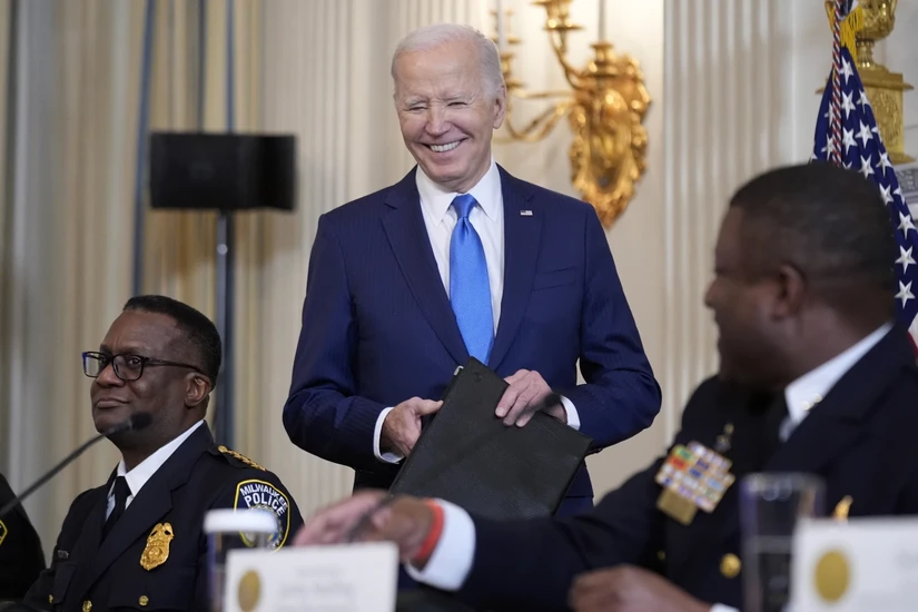 Tổng thống Mỹ Joe Biden tại Nh&agrave; Trắng, ng&agrave;y 28/2. Ảnh: AP