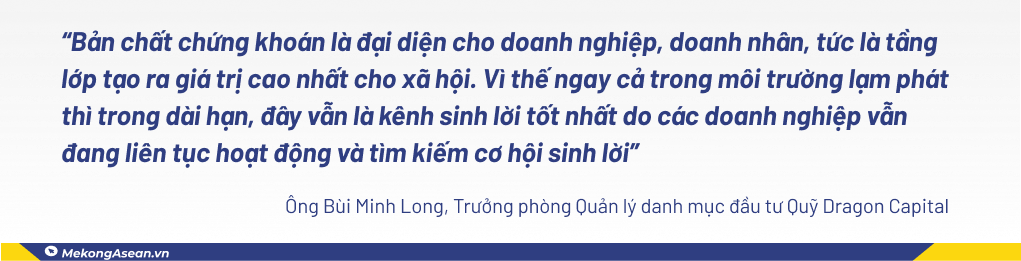 Chứng khoán vẫn là kênh đầu tư hấp dẫn giữa căng thẳng địa chính trị