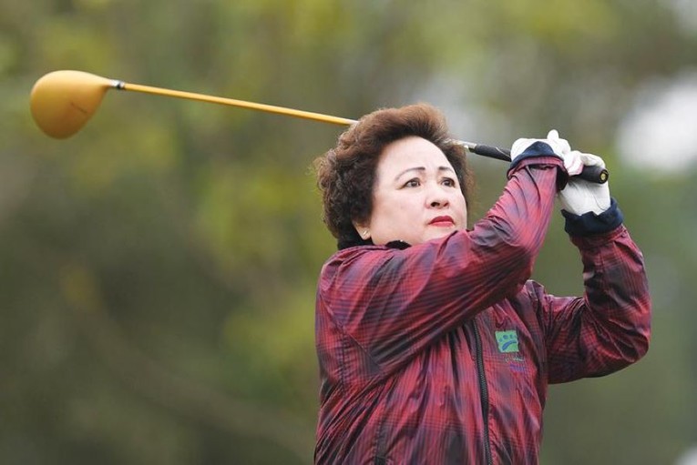 Doanh nh&acirc;n Nguyễn Thị Nga l&agrave; người ti&ecirc;n phong đầu tư v&agrave;o s&acirc;n golf.