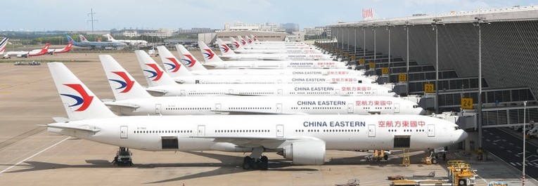 Đội bay của China Eastern Airlines. Ảnh: China Eastern Airlines