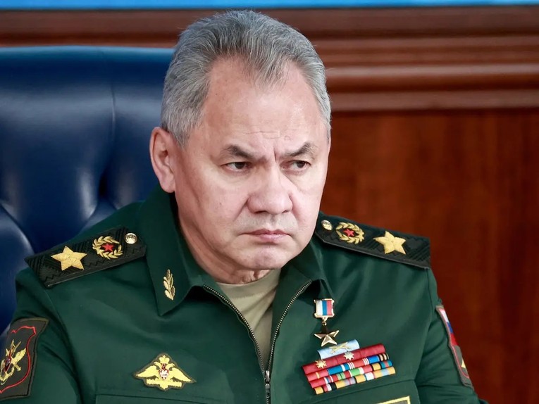 Bộ trưởng Quốc ph&ograve;ng Nga Sergey Shoigu. Ảnh: Reuters