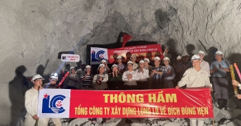 Hoàn thành thông hầm dẫn nước Dự án thuỷ điện Ialy mở rộng đúng hạn