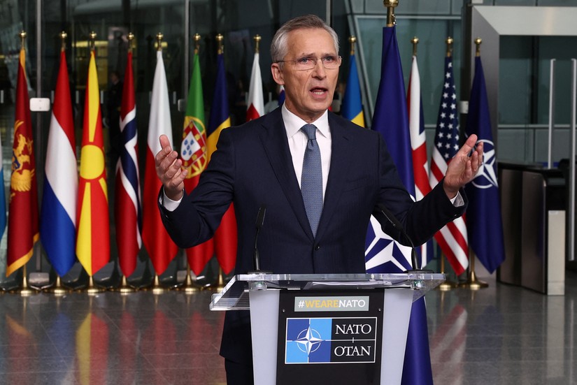 Tổng thư k&yacute; NATO Jens Stoltenberg. Ảnh: Reuters