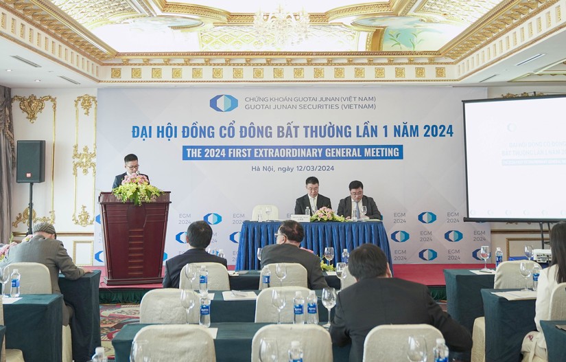 ĐHĐCĐ bất thường lần 1 năm 2024 của Chứng kho&aacute;n Guotai Junan Việt Nam.