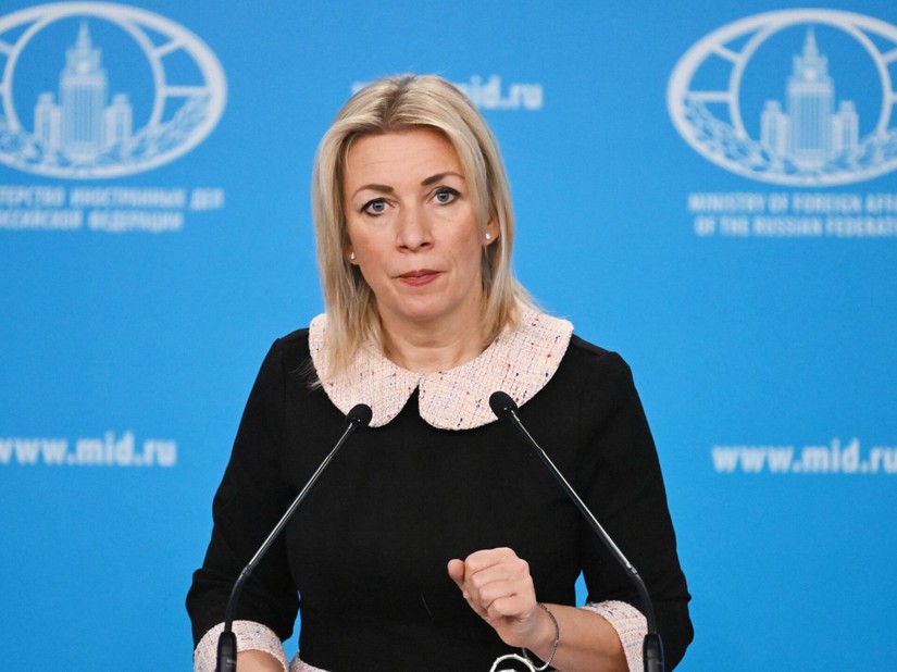 Người ph&aacute;t ng&ocirc;n Bộ Ngoại giao Nga Maria Zakharova. ẢNh: Sputnik