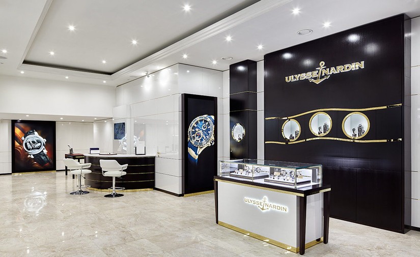 Cửa h&agrave;ng Ulysse Nardin tại Moscow, Nga. Ảnh: Ulysse Nardin