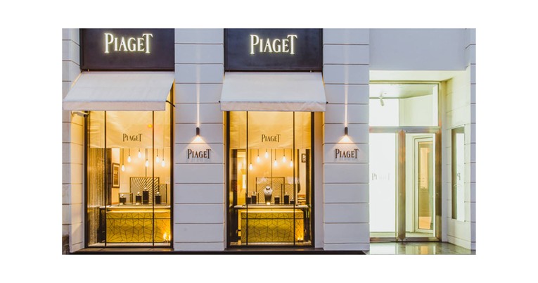 Cửa h&agrave;ng tại Moscow, Nga của h&atilde;ng đồng hồ Piaget - một thương hiệu con thuộc tập đo&agrave;n Richemont. Ảnh: Piaget