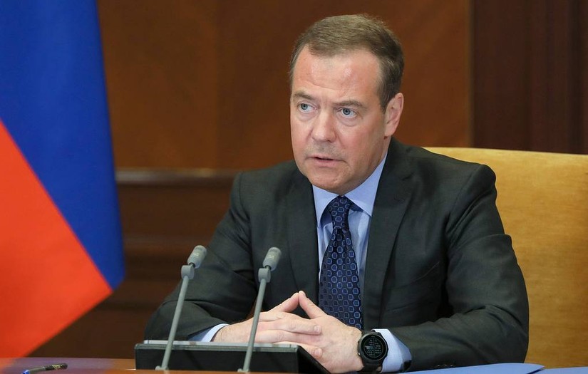 Ph&oacute; Chủ tịch Hội đồng An ninh Nga Dmitry Medvedev. Ảnh: TASS