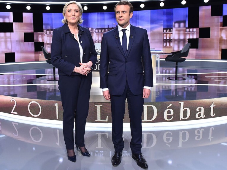 Chiến thắng của b&agrave; Le Pen hay &ocirc;ng Macron đều c&oacute; khả năng sẽ đem tới thay đổi đ&aacute;ng kể cho cả Ph&aacute;p lẫn EU. Ảnh: Femme Actualle