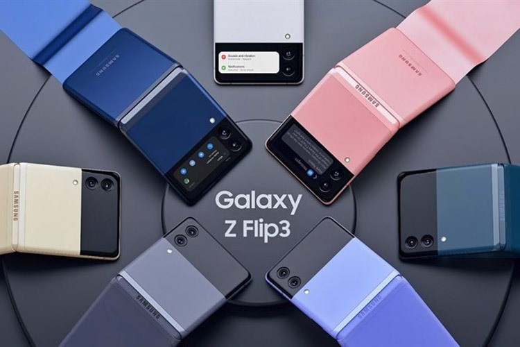 Samsung Galaxy Z Flip 3 b&aacute;n chạy gấp đ&ocirc;i so với mẫu Z Fold 3. Ảnh: Samsung Electronics