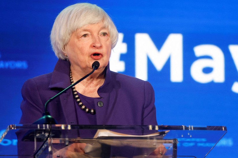 B&agrave; Janet Yellen, Bộ trưởng T&agrave;i ch&iacute;nh Mỹ. Ảnh: Reuters