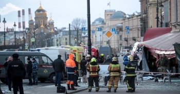 Nga bắt giữ nghi phạm vụ nổ quán cà phê tại St Petersburg