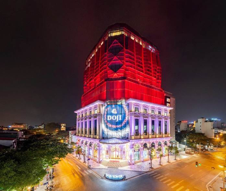 Vẻ đẹp lộng lẫy của &ldquo;cực phẩm&rdquo; DOJI Tower kh&oacute; c&oacute; thể t&igrave;m thấy ở bất cứ một c&ocirc;ng tr&igrave;nh n&agrave;o kh&aacute;c.