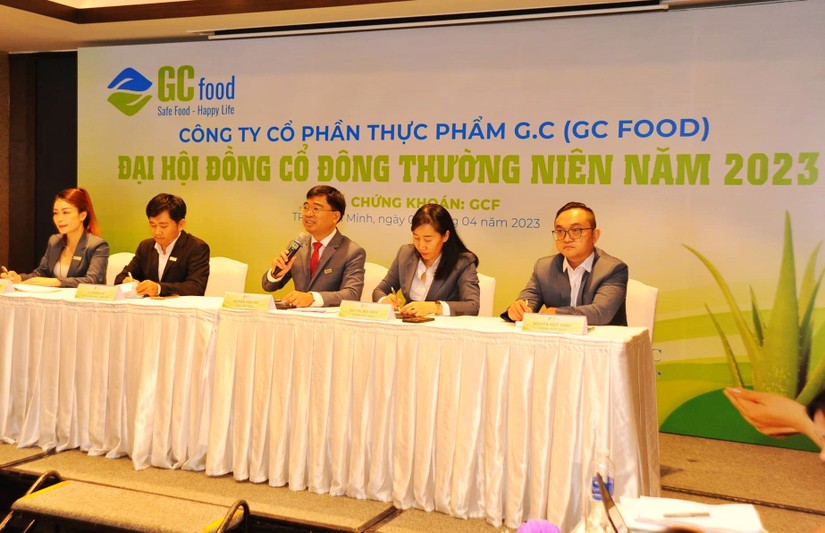 Đại hội cổ đ&ocirc;ng thường ni&ecirc;n 2023 của G.C Food. Ảnh: G.C Food.