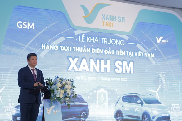 Hãng taxi thuần điện đầu tiên tại Việt Nam chính thức đi vào hoạt động