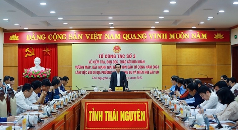 Ph&oacute; Thủ tướng Trần Lưu Quang chủ tr&igrave; hội nghị. Ảnh: VGP