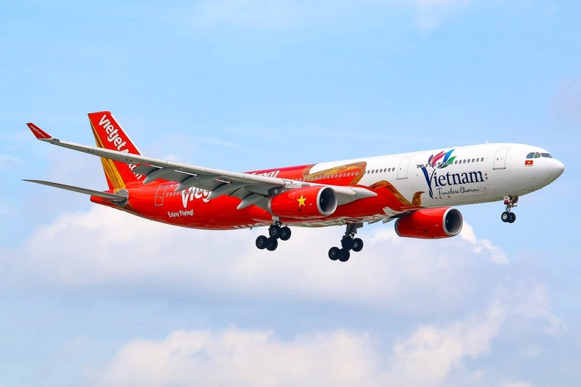 Kết quả t&agrave;i ch&iacute;nh sau kiểm to&aacute;n cho thấy Vietjet đạt lợi nhuận vận tải h&agrave;ng kh&ocirc;ng t&iacute;ch cực trong năm 2023. Ảnh: TL