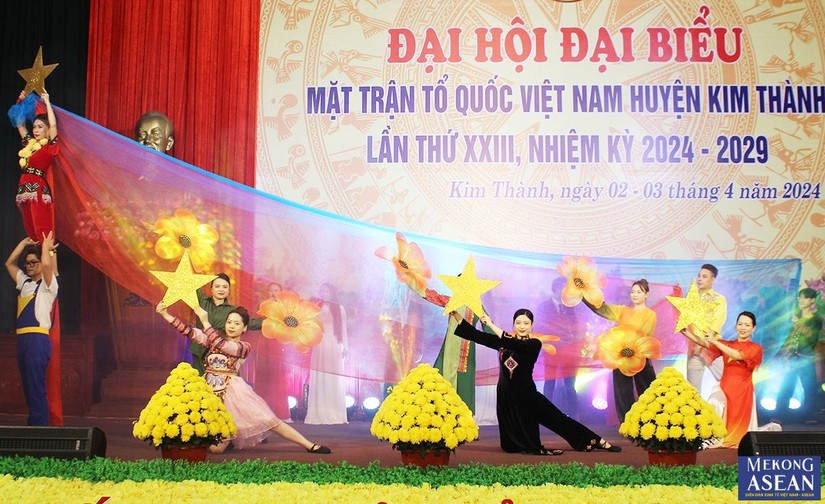 MTTQ huyện Kim Th&agrave;nh tổ chức đại hội điểm của tỉnh Hải Dương