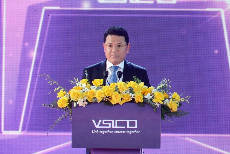 Ph&oacute; Chủ tịch UBND tỉnh Thừa Thi&ecirc;n Huế Ho&agrave;ng Hải Minh ph&aacute;t biểu tại sự kiện. Ảnh: B&aacute;o Thừa Thi&ecirc;n Huế.