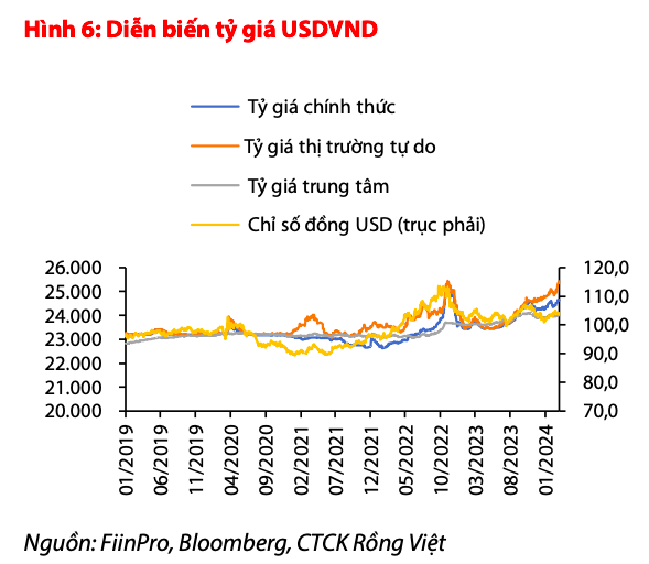 VDSC dự báo diễn biến tỷ giá của VND trong nửa đầu năm