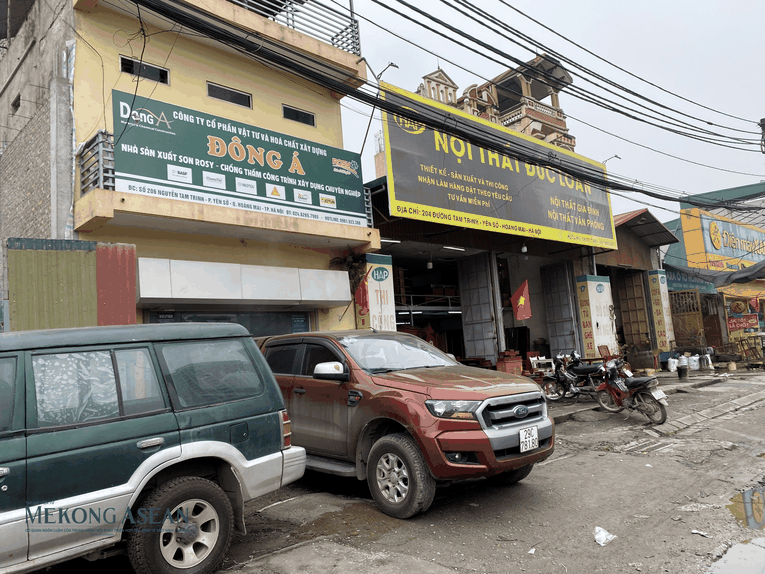 Trụ sở DGL Việt Nam tại số 206 Nguyễn Tam Trinh, Y&ecirc;n Sở. Ảnh: H&agrave; Anh - Mekong ASEAN