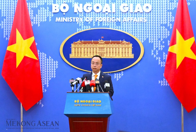 Ph&oacute; ph&aacute;t ng&ocirc;n Bộ Ngoại giao Đo&agrave;n Khắc Việt. Ảnh: Đỗ Thảo - Mekong ASEAN