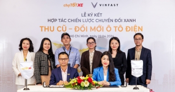 VinFast bắt tay Chợ Tốt triển khai &apos;Thu cũ - Đổi mới ô tô điện&apos;