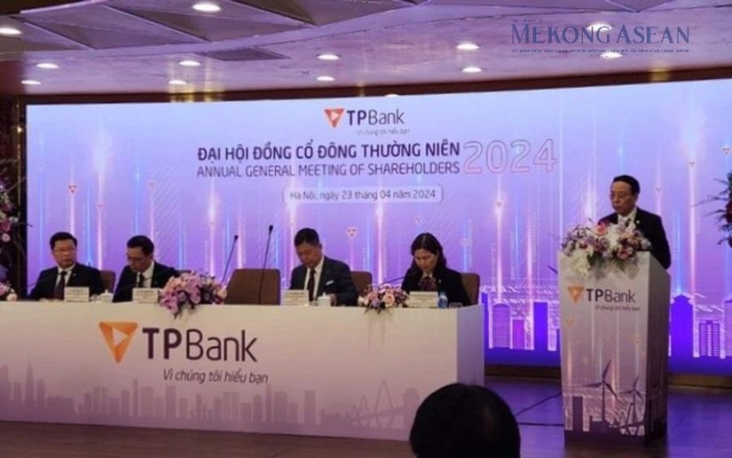 To&agrave;n cảnh Đại hội đồng cổ đ&ocirc;ng thường ni&ecirc;n 2024 của TPBank. Ảnh: Kiều Chinh - Mekong ASEAN