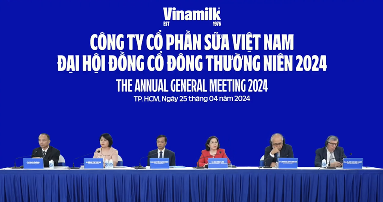 ĐHĐCĐ Vinamilk diễn ra theo h&igrave;nh thức trực tuyến.